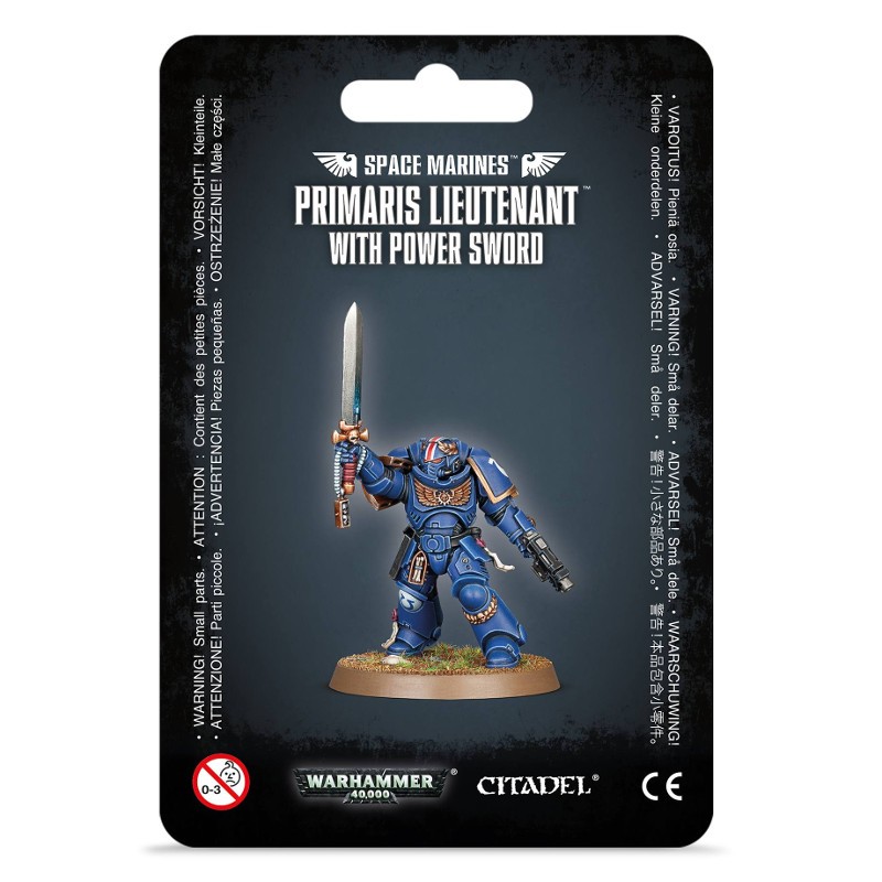 Primaris Lieutenant with Power Sword - Space Marines