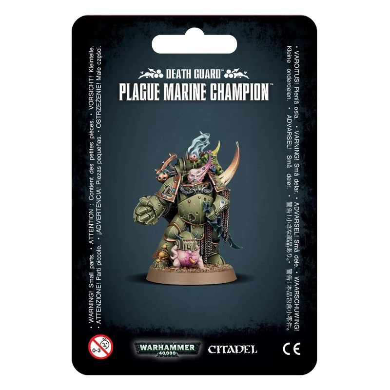 Plague Marine Champion - Death Guard - Chaos Space Marines - Nurgle