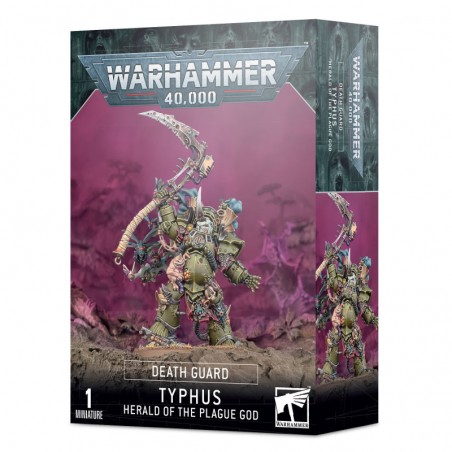 Typhus, Herald of the Plague God - Death Guard - Chaos Space Marines - Nurgle
