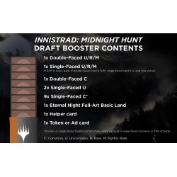 Draft Booster Box - Innistrad: Midnight Hunt (MID)