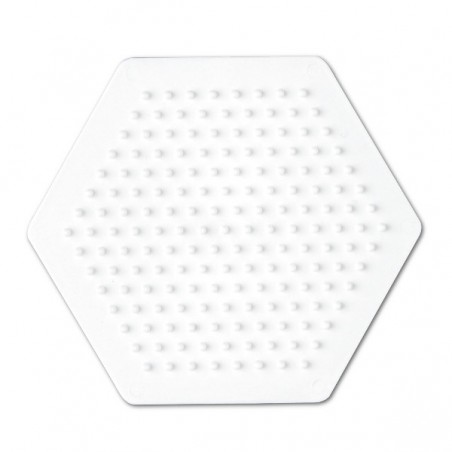 Liten Hexagon - Hama Midi Pärlplatta