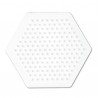 Liten Hexagon - Hama Midi Pärlplatta