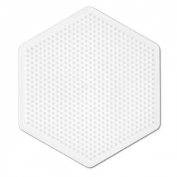 Hexagon - Hama Midi Pärlplatta