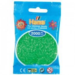Hama Mini nr 42 - Ljusgrön Neon