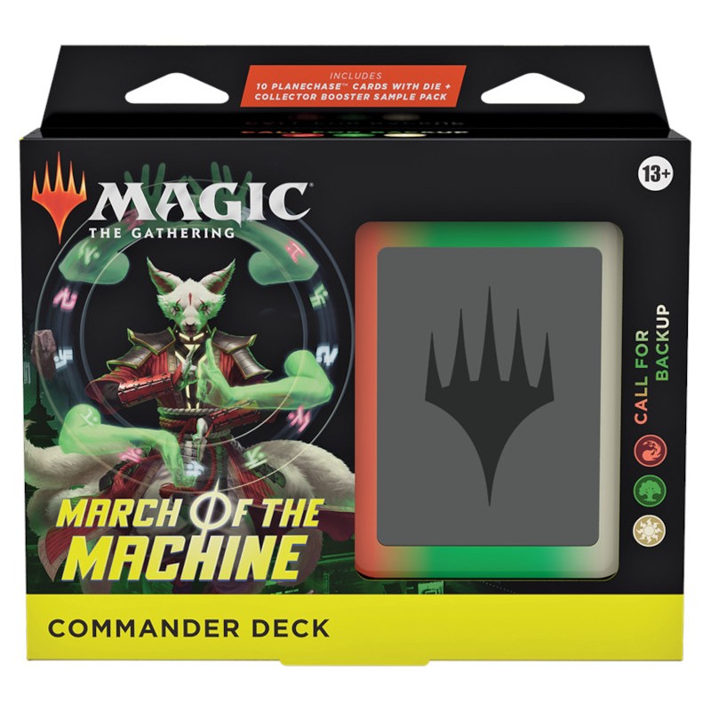 Commander Deck 3: Call for Backup (R/G/W) - March of the Machine (MOM)