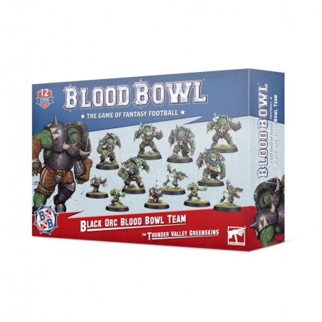 Black Orc Team: The Thunder Valley Greenskins - Blood Bowl