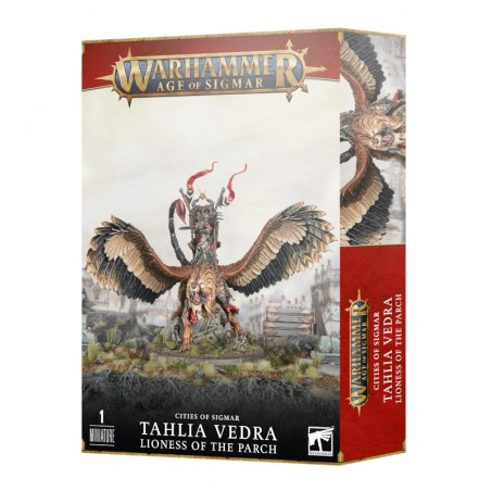 Tahlia Vedra, Lioness of The Parch, on Manticore - Cities of Sigmar
