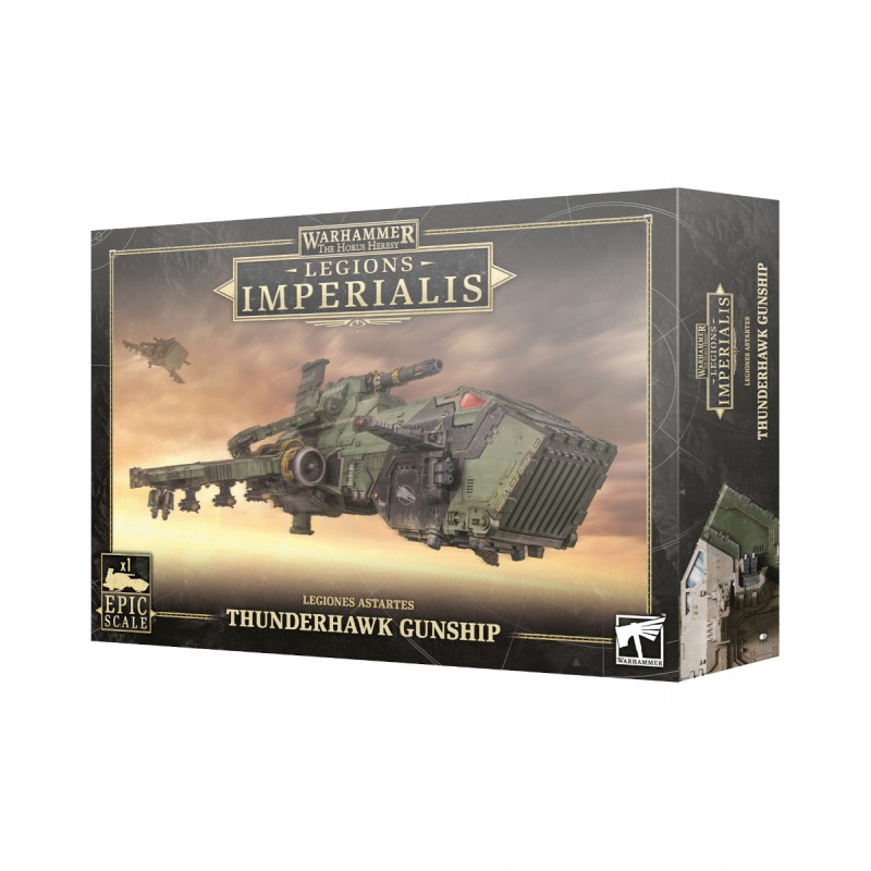 Thunderhawk Gunship - Legiones Astartes - Legions Imperialis - Aeronautica Imperialis