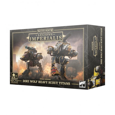 Dire Wolf Heavy Scout Titans - Titan Legions - Legions Imperialis - Adeptus Titanicus