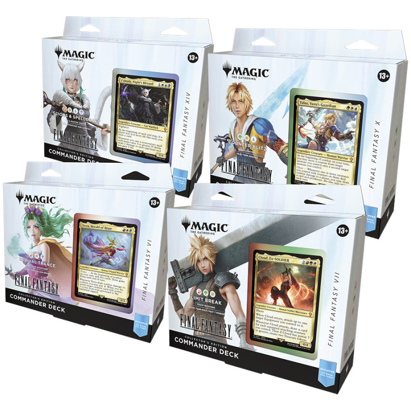 PREORDER: Commander Decks: Collector's Edition - Final Fantasy (FIN) - Magic: The Gathering