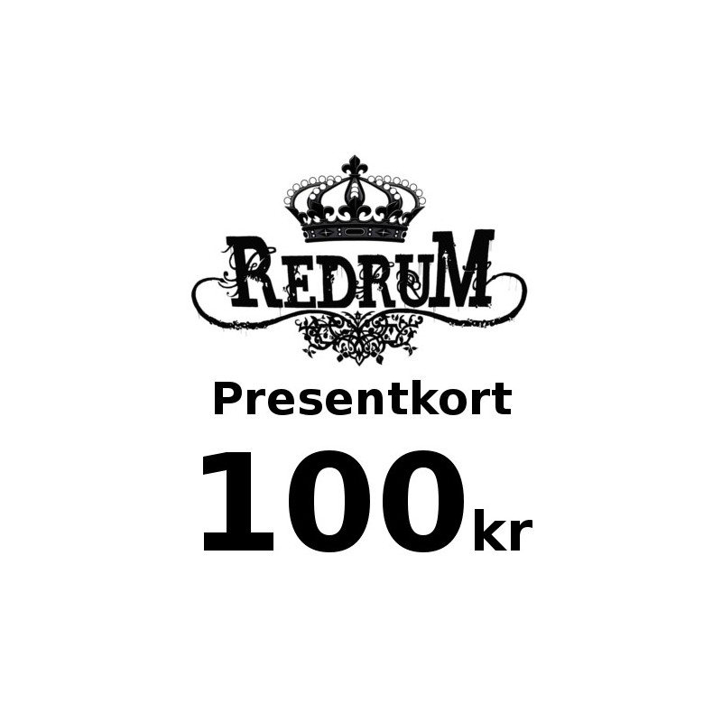 Digitalt Presentkort - Redrum (100kr)