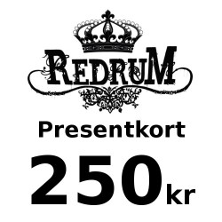 Digitalt Presentkort - Redrum (250kr)