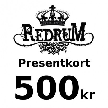Digitalt Presentkort - Redrum (500kr)