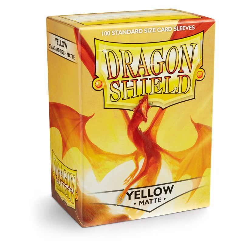 Yellow / Gul - 100 - Dragon Shield Matte