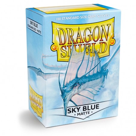Sky Blue / Himmelsblå - 100 - Dragon Shield Matte