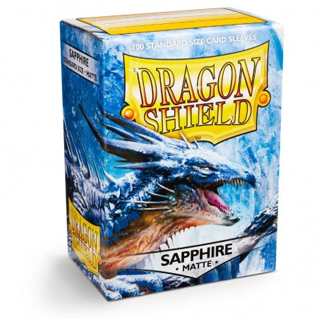 Sapphire / Safirblå - 100 - Dragon Shield Matte